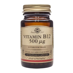 Solgar Vitamina B12 500 Mcg 50 Caps Veg