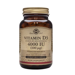 Solgar Vitamina D3 4000 Ui 100 Mcg 120 Caps Veg