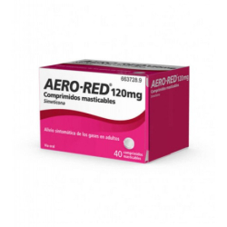 AERO RED 120 MG 40 CHEWABLE TABLETS