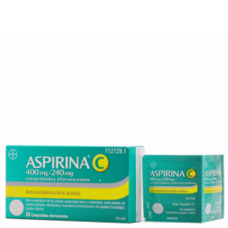 ASPIRINA C 400/240 MG 10 EFFERVESCENT TABLETS