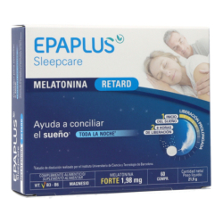 Epaplus Sleepcare Melatonina Retard 60 Comps