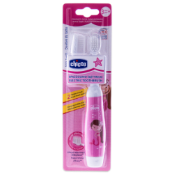 Cepillo Dental Electrico Infantil Chicco Rosa