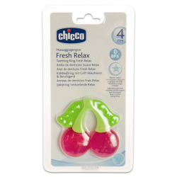 CHICCO CHERRY TEETHER 4M+