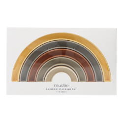 Mushie Arcoiris Apilable Solid Sol 1-3 Años Ref. 47950