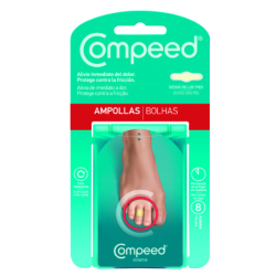 COMPEED BLISTERS AMONG TOES 8 STICKING PLASTERS