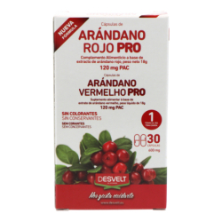 Arandano Rojo Pro 30 Capsulas Desvelt