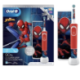 Oral B Cepillo Electrico Recargable Infantil Spiderman Con Estuche De Viaje