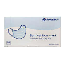 SURGICAL MASK 3 LAYERS 50 UNITS KINGSTAR