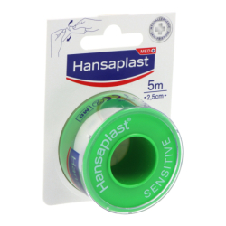 Hansaplast Sensitive Esparadrapo 5m X 2,5cm