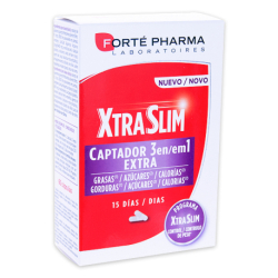 Xtraslim Captador 3 En 1 60 Caps Forte Pharma