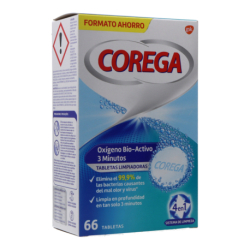 COREGA BIO-ACTIVE OXYGEN 66 TABLETS