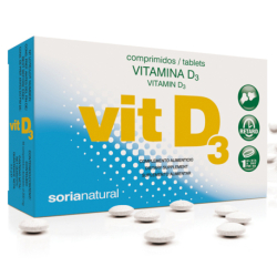 Vitamina D3 200 Mg 48 Comps Soria Natural