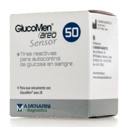 Glucomen Areo Sensor Glucosa 50 Tiras
