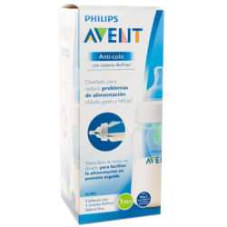 Biberon Anti-colic Con Airfree Philips Avent 260 ml