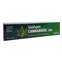 Valdispro Cannabidiol Crema Corporal Sensacion Alivio Y Bienestar 60 ml