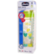CHICCO WELL-BEING GREEN FEEDING BOTTLE SILICONE 4M+ 330ML