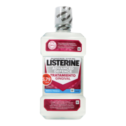 Listerine Advanced Defence Tratamiento Gingival Menta Fresca 500 ml