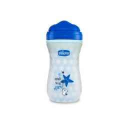 CHICCO BLUE FLUORESCENT CUP +14M