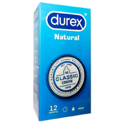 DUREX CONDOMS NATURAL CLASSIC 12 UNITS