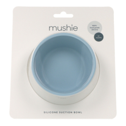 Mushie Bol Con Ventosa Powder Blue 6m+ 1 Ud Ref. 47933