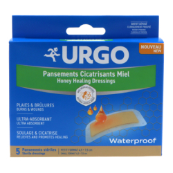 URGO HONEY HEALING PLASTERS 5 UNITS 7,5 CM X 4,5 CM