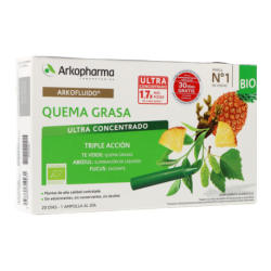 ARKOFLUIDO QUEMAGRASA 20 AMPOULES