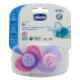 CHICCO PACIFIER PHYSIO AIR SILICONE 6M+ 2 UNITS GIRL