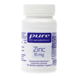 Pure Encapsulations Zinc 15mg 60 Caps