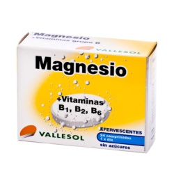 VALLESOL MAGNESIUM VITAMINS B1, B2, B6 24 TABLETS