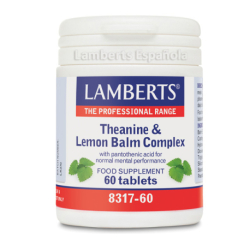 THEANINE & LEMON BALM COMPLEX 60 TABLETS LAMBERTS