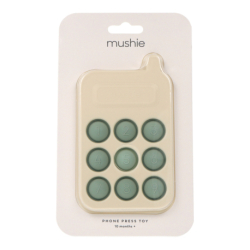 Mushie Phone Phone Press Toy Cambridge Blue 10m+ Ref.47844
