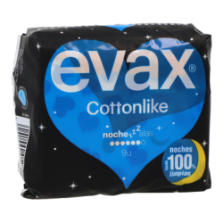 Evax Cottonlike Noche 9 Uds