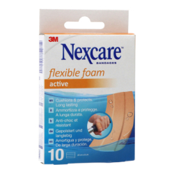 Nexcare Flexible Foam Active 10x6 Cm 10 Uds