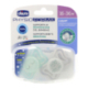 SILICONE PACIFIER CHICCO PHYSIOFORMA LIGHT LUMINOSO 16-36 MONTHS 2 UNITS