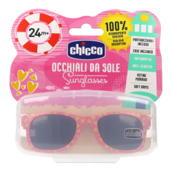 CHICCO PINK HEARTS SUNGLASSES FOR KIDS +24 MONTHS