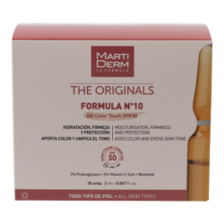 Martiderm Formula Nº 10 Color Touch Spf 30 30 Ampollas 2 ml