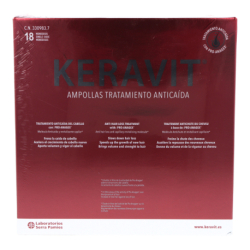 KERAVIT ANTI-HAIR LOSS 6ML 18 AMPOULES