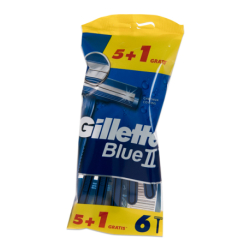 Gillette Blue Ii Fija 5+1 Azul