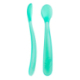CHICCO SILICONE SPOON GREEN 6M+ 2 UNITS