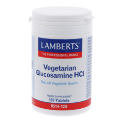 VEGETARIAN GLUCOSAMINE HCI 120 TABLETS LAMBERTS