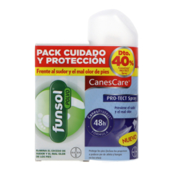 Funsol Polvo 60 g + Canescare Protect Spray 150 ml