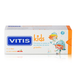 Vitis Kids Gel Dentifrico Sabor Cereza 50 ml