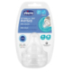 CHICCO SILICONE TEAT PHYSIO 2M+ 2 UNITS