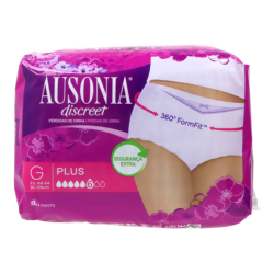 Ausonia Discreet Pants Plus T-g 8 Uds