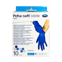 PEHA-SOFT NITRILE GLOVES SMALL SIZE 10 UNITS HARTMANN