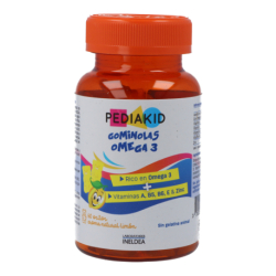 PEDIAKID JELLY SWEETS OMEGA 3 60 JELLYS