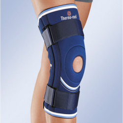 ORLIMAN NEOPRENE KNEE SUPPORT WITH STABILISERS AND STRAPS 4103 SIZE 6