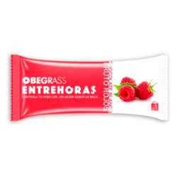 OBEGRASS ENTREHORAS WHITE CHOCOLATE AND RED BERRIES BARS 30 G 20 UNITS