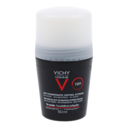 VICHY HOMME ANTIPERSPIRANT EXTREME CONTROL 72H ROLL-ON 50 ML