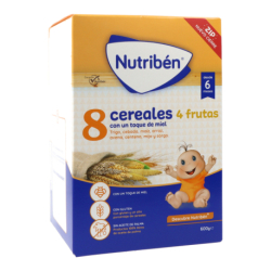 Nutriben 8 Cereales Miel 4 Frutas 600 g